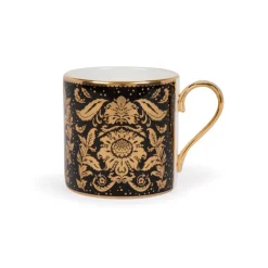 Outlet Acanthus Black Coffee Cup And Saucer Cups & Saucers