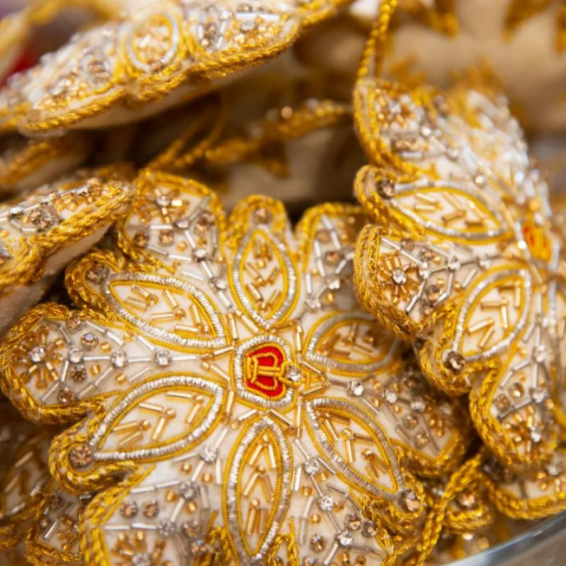 Discount Buckingham Palace Crystal Snowflake Decoration Decorations