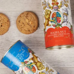 Clearance Buckingham Palace Salted Caramel And Chocolate Biscuit Tube Biscuits