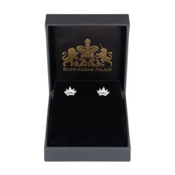 Crystal Crown Earrings Earrings