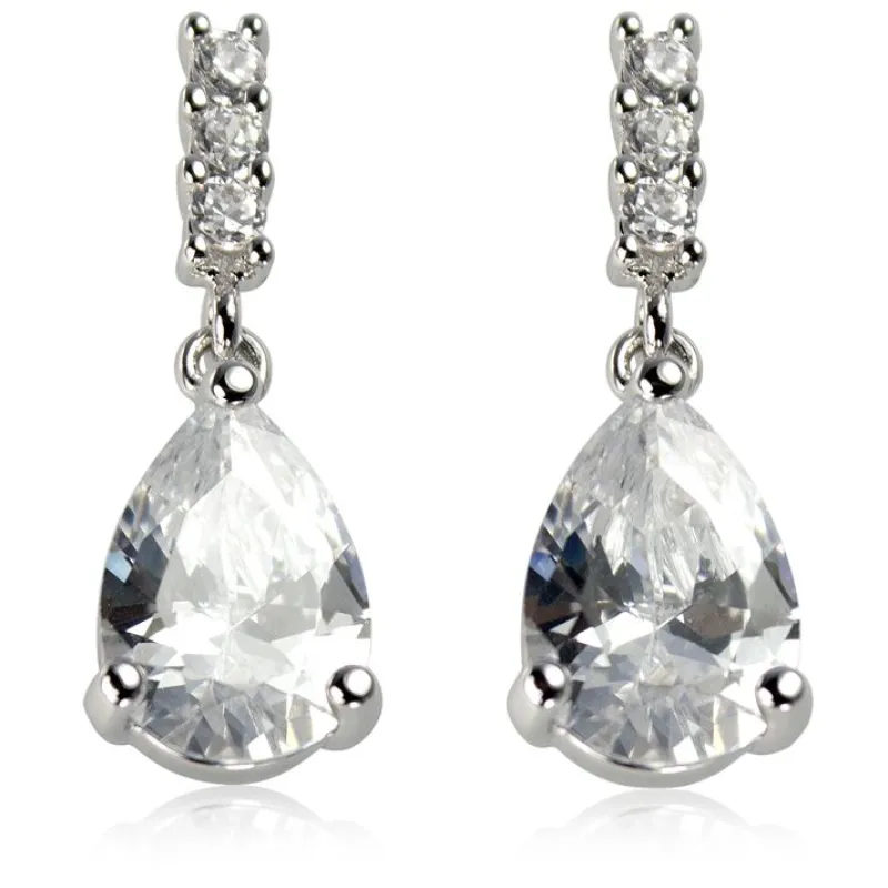 Clearance Crystal Drop Earrings Earrings