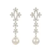 Sale Floral Drop Earrings Earrings