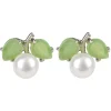 Outlet Floral Stud Earrings Earrings