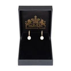 New Gold Pearl Earrings Earrings