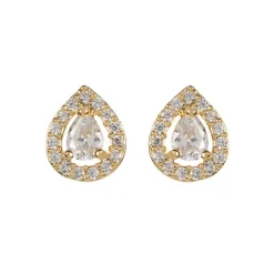 Clearance Gold Teardrop Earrings Earrings