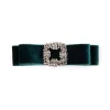New Green Velvet Bow Hairclip Hair Accessories