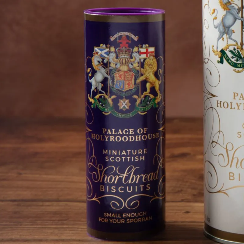 Palace Of Holyroodhouse Miniature Shortbread Tube Afternoon Tea