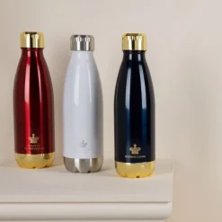 Clearance Palace Of Holyroodhouse Red Metal Water Bottle Picnics