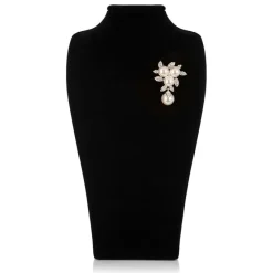 Pearl Drop Brooch Brooches