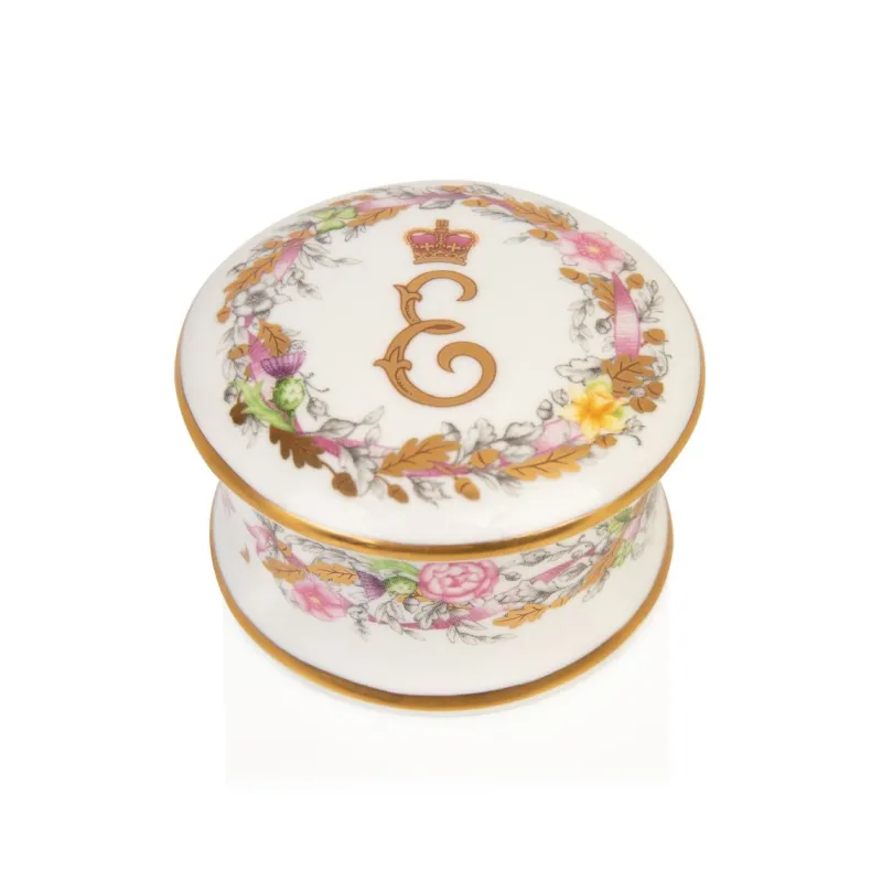 Outlet Queen Elizabeth Ii Commemorative Pillbox Queen Elizabeth Ii Commemorative Range