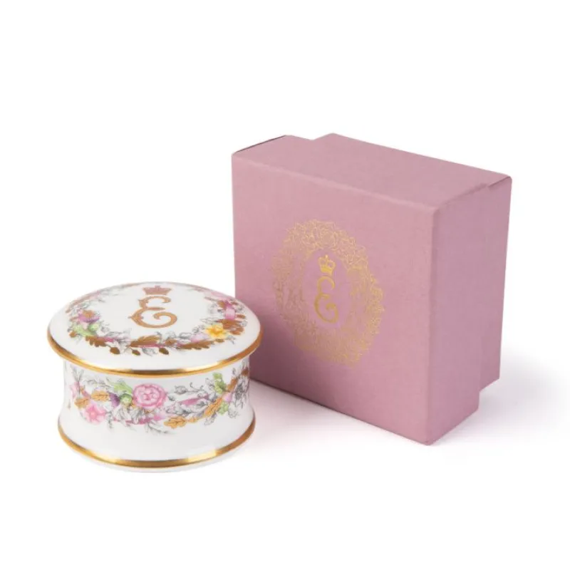 Outlet Queen Elizabeth Ii Commemorative Pillbox Queen Elizabeth Ii Commemorative Range