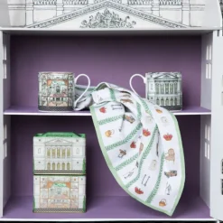 Discount Queen Mary'S Dolls' House Tea Towel Home Linens