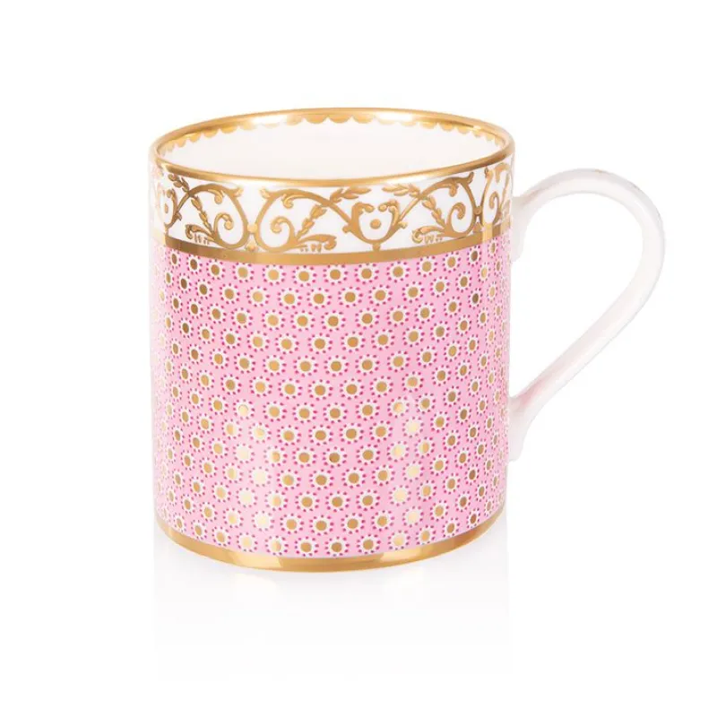Sevres Pink Coffee Mug Tankards & Mugs