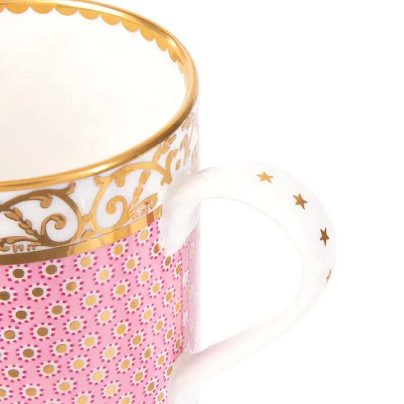 Sevres Pink Coffee Mug Tankards & Mugs