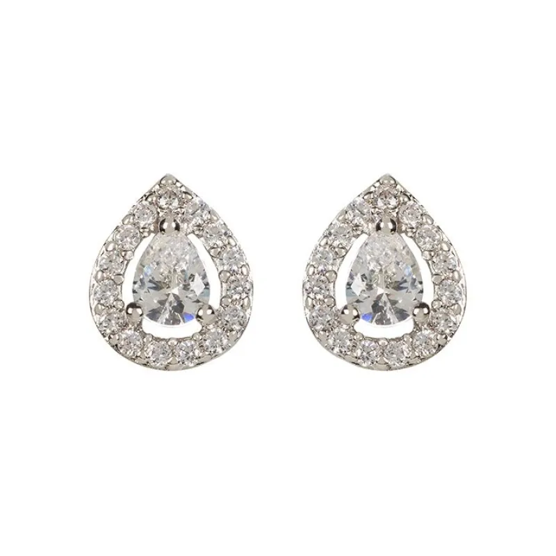 Discount Silver Teardrop Earrings Earrings