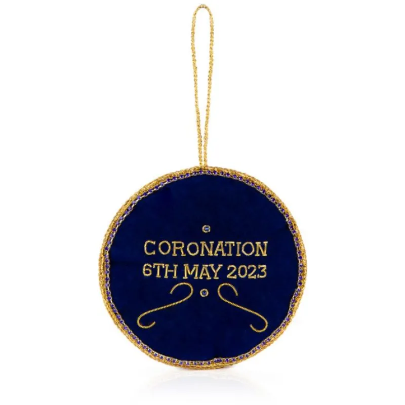 Hot The Coronation Coat Of Arms Decoration His Majesty The King'S 75Th Birthday
