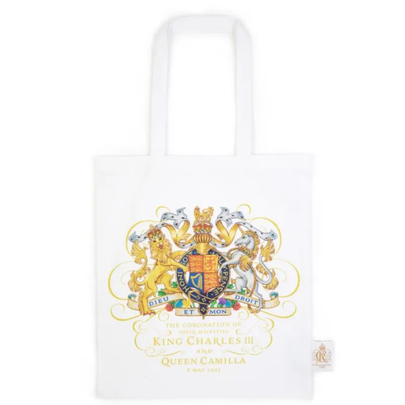 Discount The Coronation White Tote Bag Bags