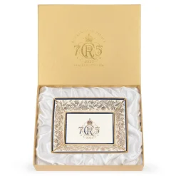 Clearance The King'S 75Th Birthday Limited Edition Navy Tray His Majesty The King'S 75Th Birthday