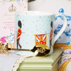 Sale The Summertime Blue Coffee Mug Breakfast Table