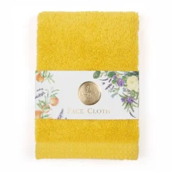 Outlet Yellow Face Cloth Home Linens